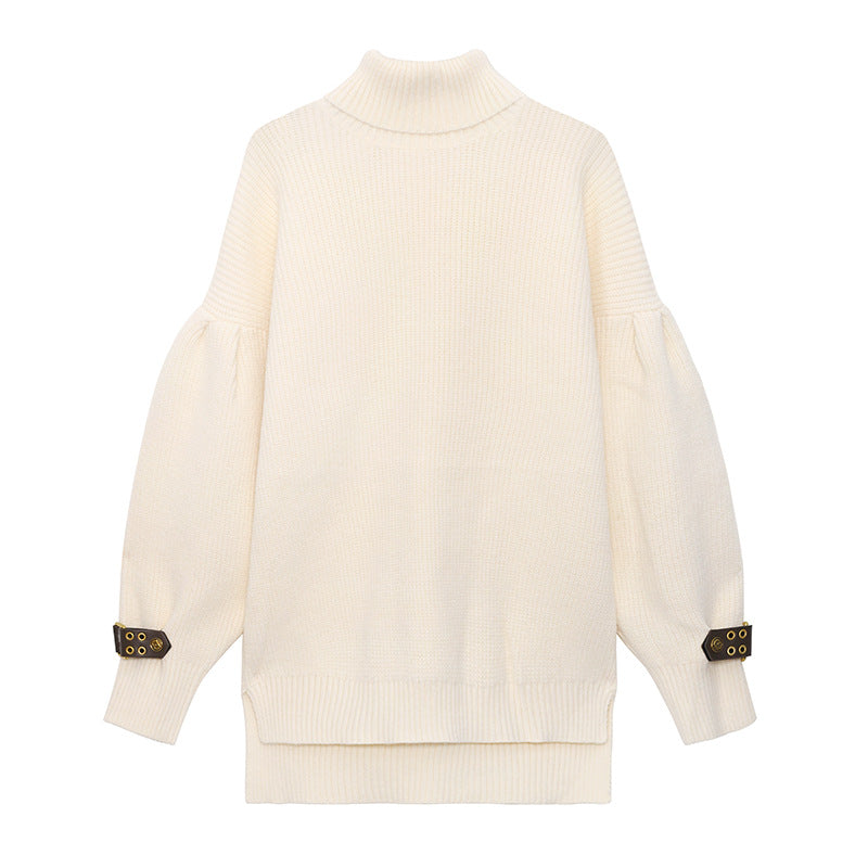 Urban Loose Lantern Sleeve Knit Sweater