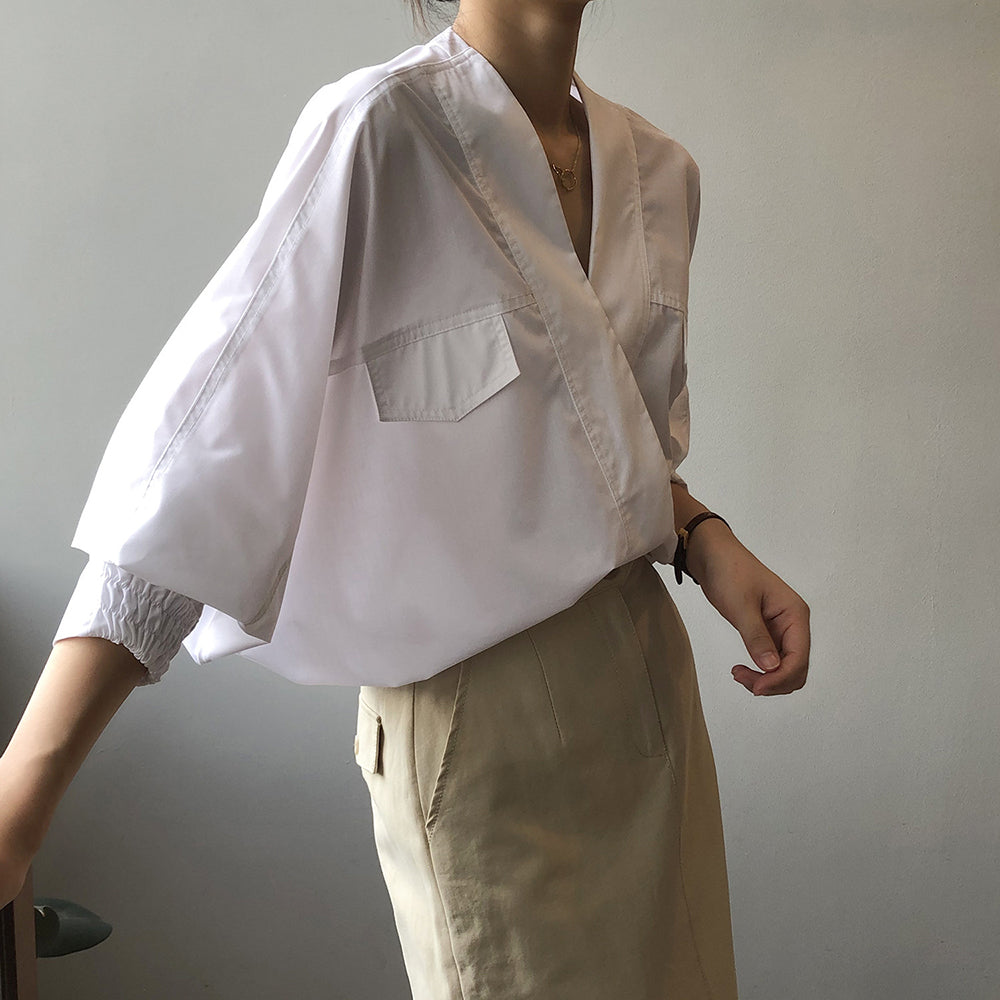 Loose Casual Half Sleeve Shirt