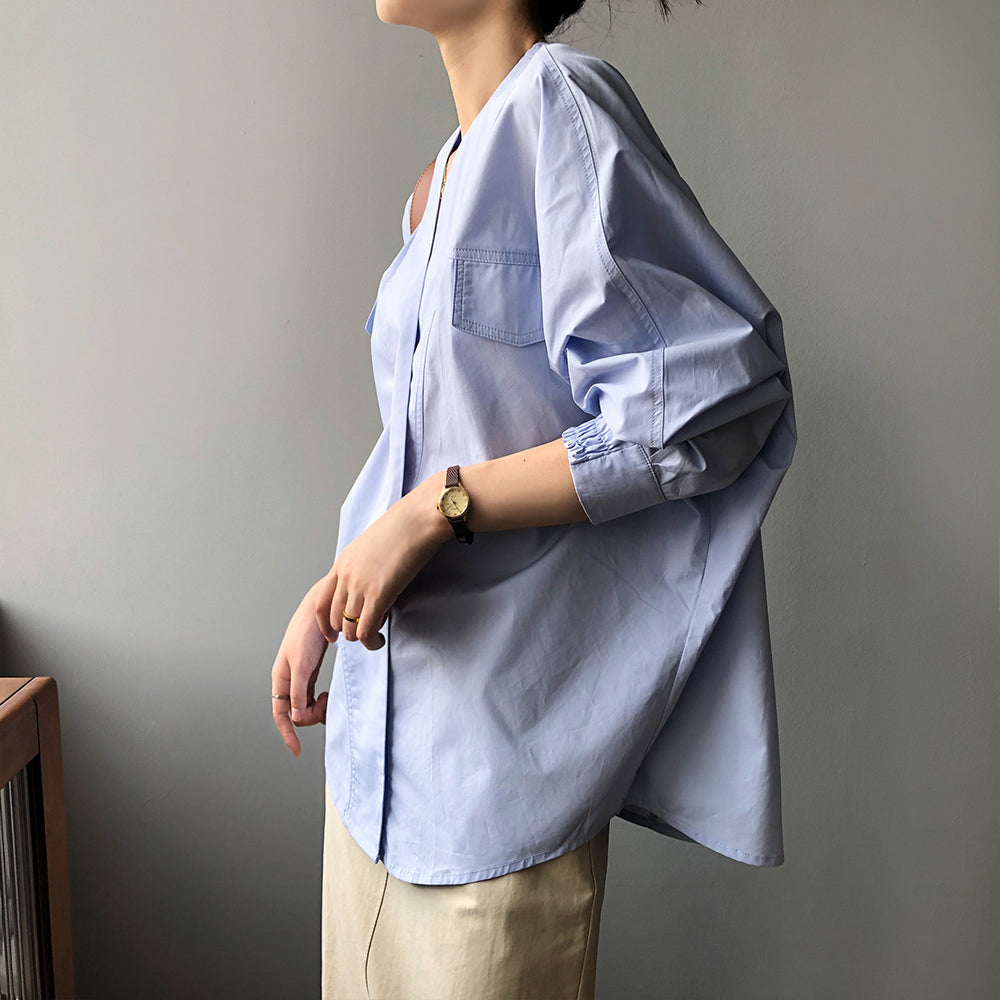 Loose Casual Half Sleeve Shirt