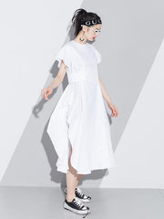 Irregular Split-side Designed Dress