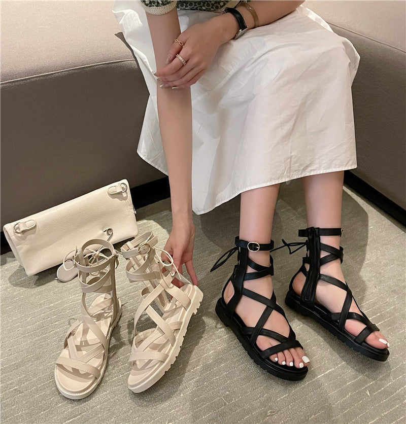 High-Top Casual Hollow Summer Sandals