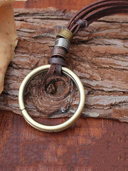 Bohemia Double ring pendants Necklaces