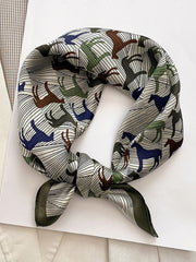 Mulberry Silk Scarf Printed Decorative Silk Scarf