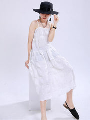 New Casual Sleeveless Suspender Dress