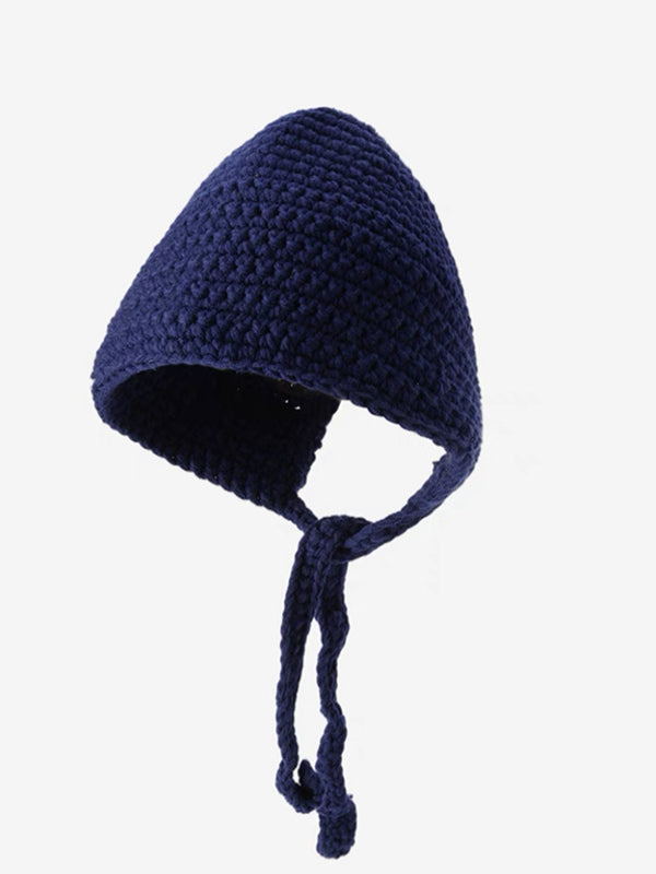 Retro Warm Ear Protection Versatile Knit Hat