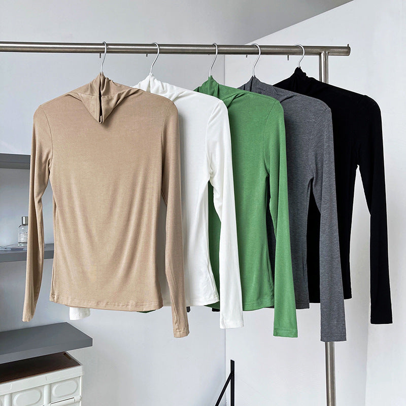 Casual Comfortable Turtleneck T-Shirt
