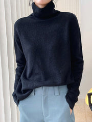 Casual Comfortable Turtleneck Sweater