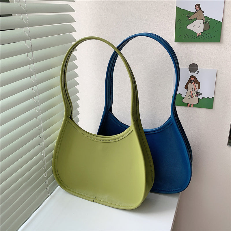 Women Retro Simple One Shoulder Handbag