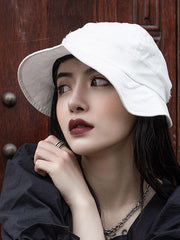 Summer Fringed Solid Bucket Hat