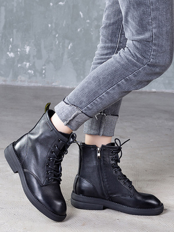 Original Solid Low Heel Booties