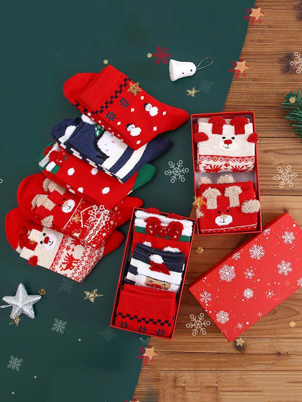 Christmas Elements Warm Thickening Socks