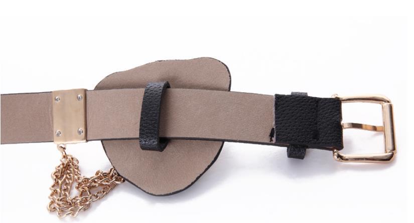 Women Buckle PU All Match Belt