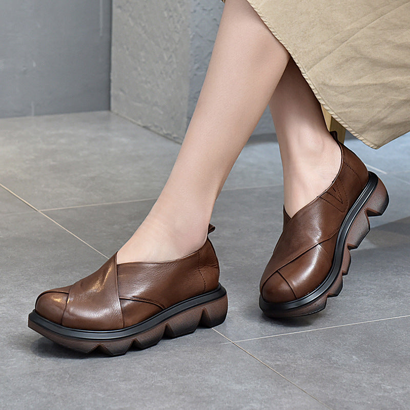 Vintage Platform Casual Shoe