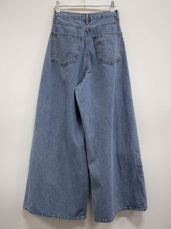 Urban Blue Wide Leg Jean Pants