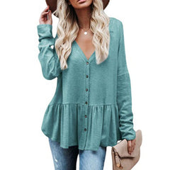 Casual Long Sleeve Knitted Cardigan Top