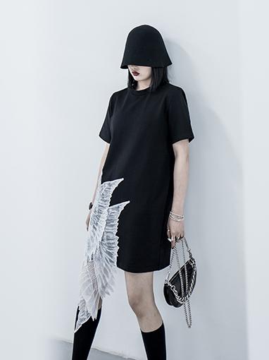 Original Embroidery Applique Hoodies&Dress