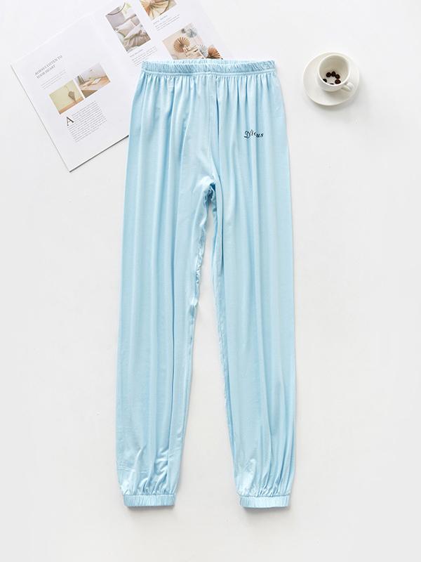 Comfortable Solid Pajama Pants