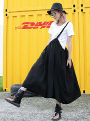 Roomy Fashion Designed T-Shirt And Skirt Suits