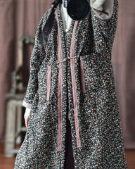 Lazy Printed Loose Coat