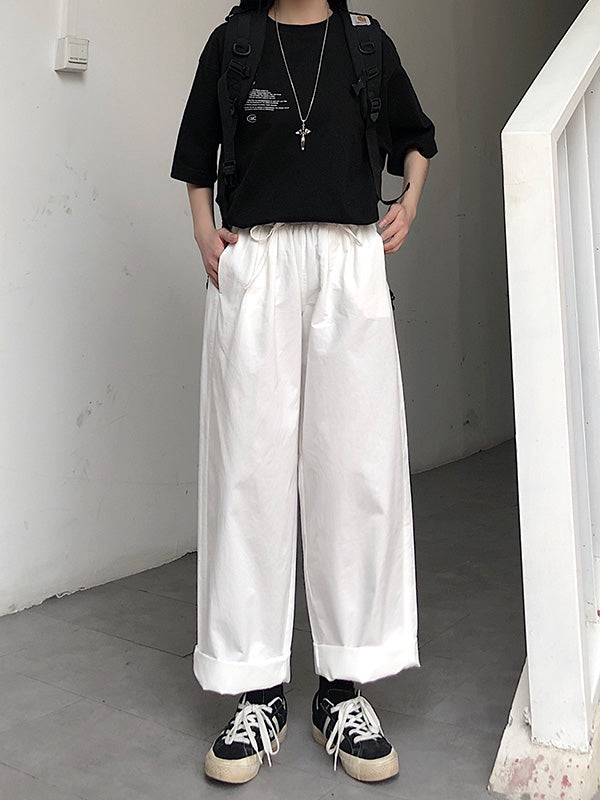 Roomy Wide-Leg Comfortable Pants