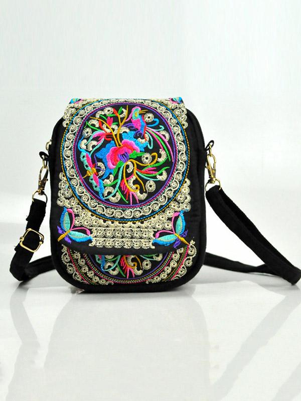 4 Colors Embroidered Bag