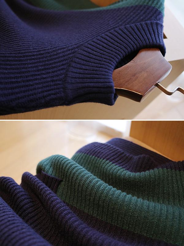 Casual Split-Joint Knitting Long Sweater