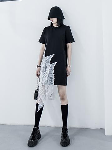 Original Embroidery Applique Hoodies&Dress