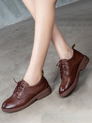 Original Flat Heel Leather Shoes