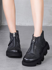 Vintage Platform Ankle Boots