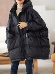 Casual Hooded Loose Down Coat