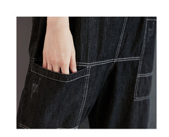 Personalized Big Pocket Casual Sling Harem Jeans