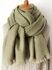 Solid Colors Fashion Scarf