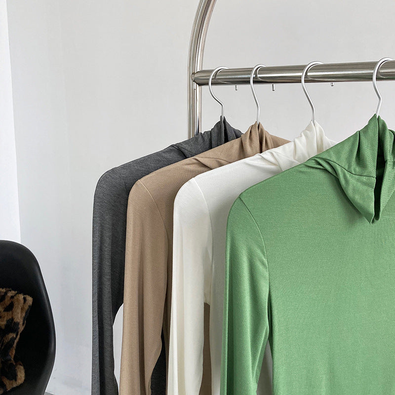 Casual Comfortable Turtleneck T-Shirt