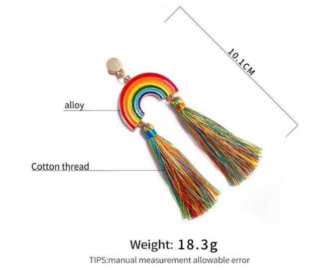 Handmade Bohemian Tassel Earrings