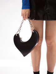 Fashion All-Matched Love Heart Shape Underarm Bag