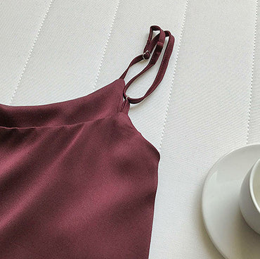 Thin Shoulder Strap Small Camisole Vest Top