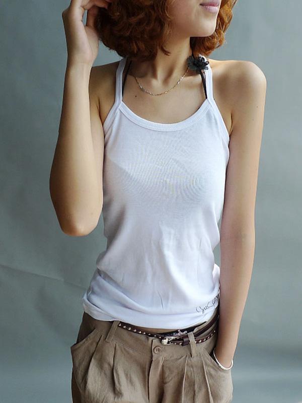 Comfortable Simple Cotton Vest