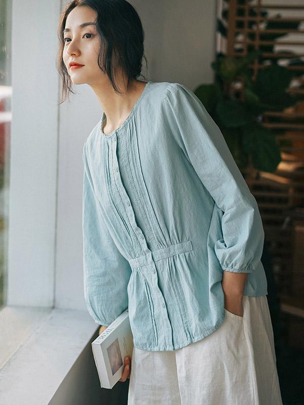 Vintage Long Sleeves Shirt