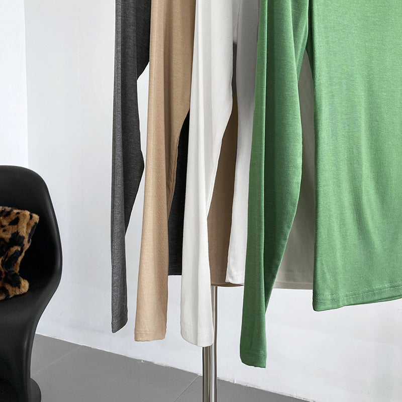 Casual Comfortable Turtleneck T-Shirt