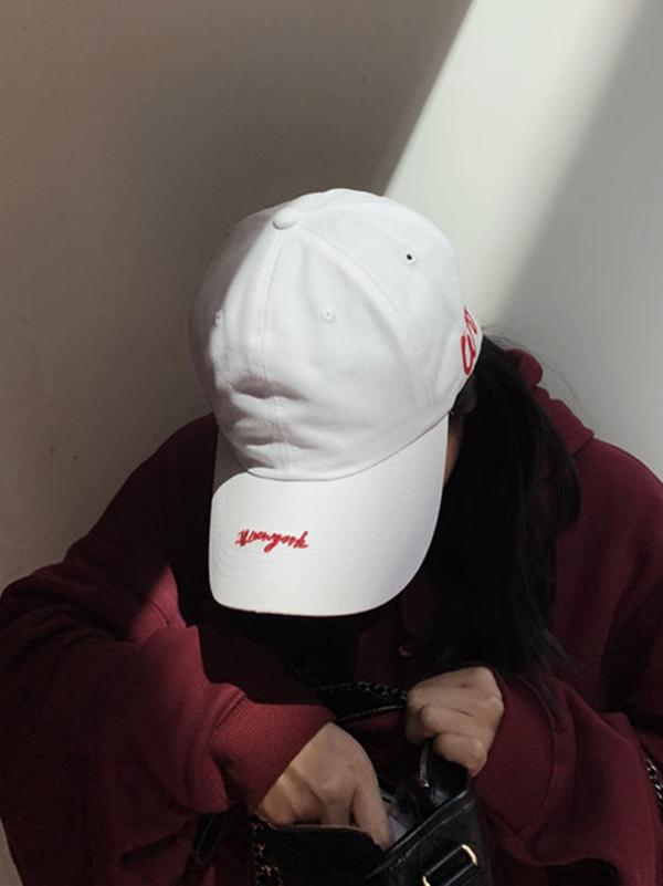 Solid Fashion Cool Embroidered Cap