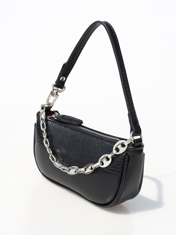 Casual Solid Chain Simpel Shoulder Bag