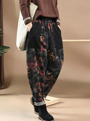 National Floral Print Jean Pants