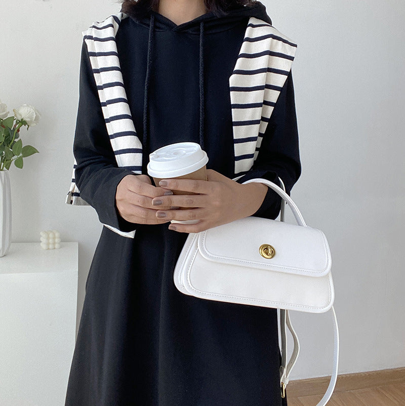 Hooded Casual Solid Color Hoodie Dress