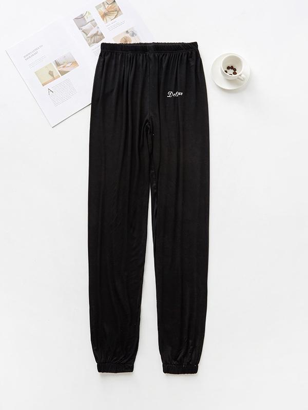 Comfortable Solid Pajama Pants