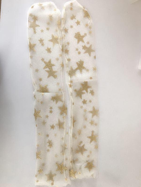 Gauze See-through Star Stocking