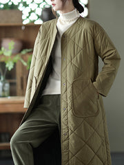 Loose Single-Breasted Casual Coat