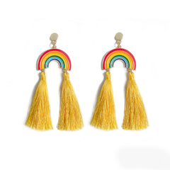 Handmade Bohemian Tassel Earrings