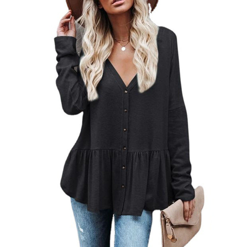 Casual Long Sleeve Knitted Cardigan Top