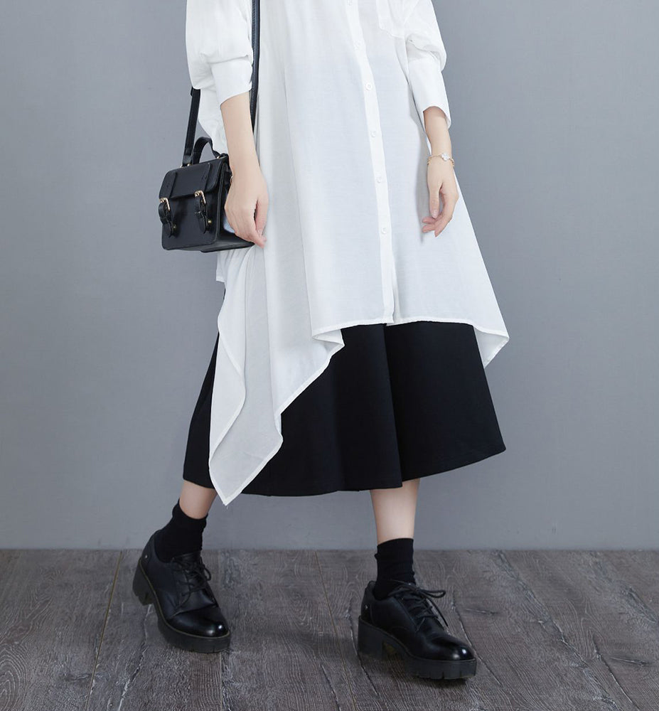 Loose Bat Sleeve Plus Size Shirt