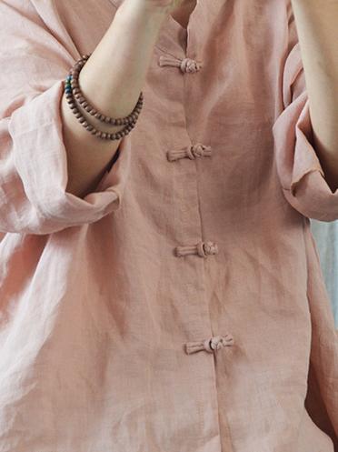 Loose National Style button Cover-up